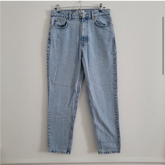 Zara high waisted straight leg jeans - Picture 1 of 4